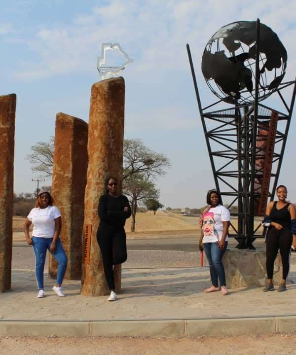 Traveyola Tropic of Capricorn Monument Botswana