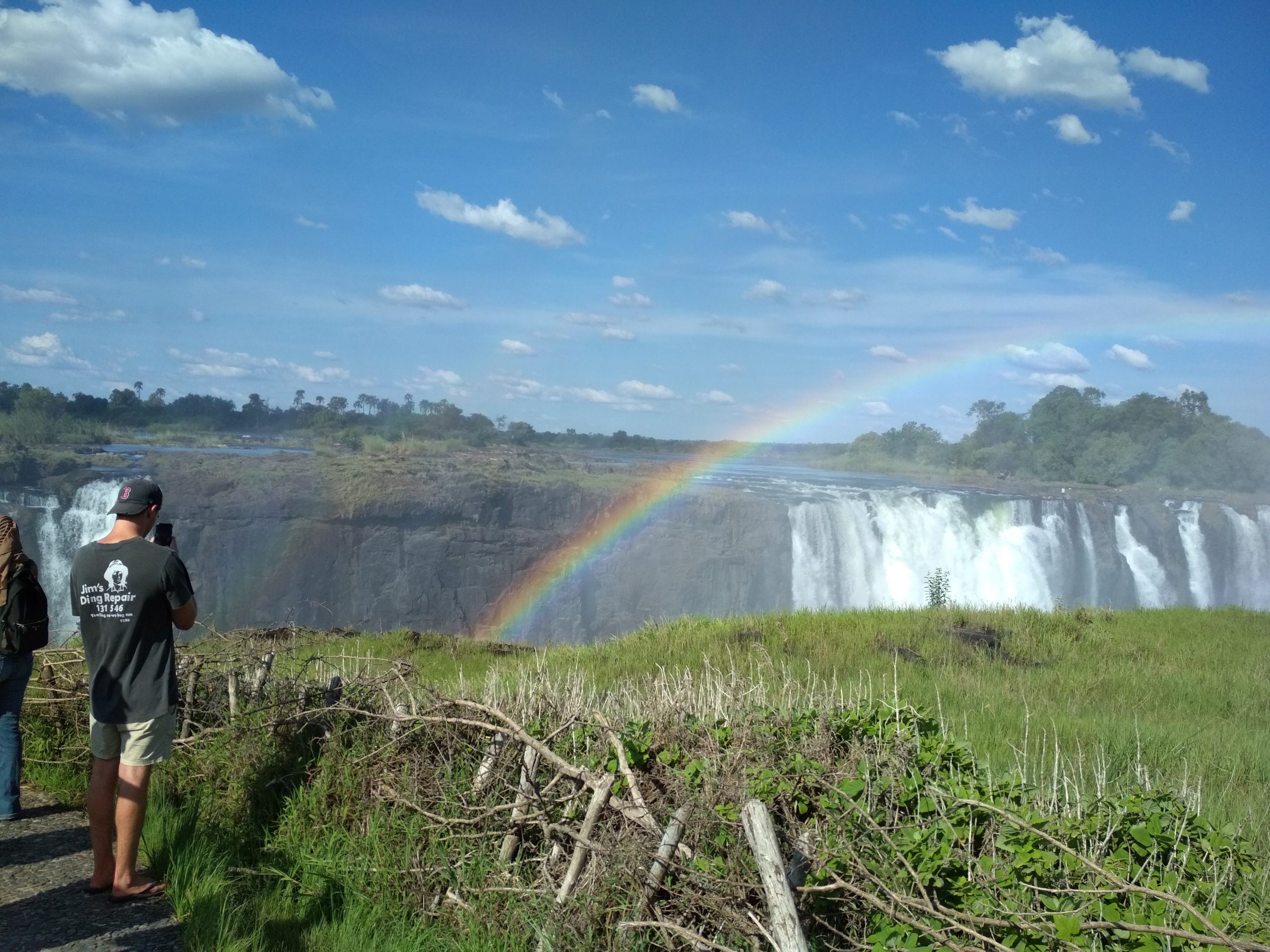 Visiting Victoria Falls