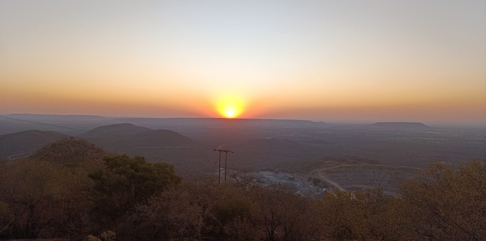 Traveyola Kgale Hill Sunset, Gaborone, Botswana